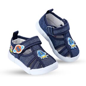 STOVEL'S Toddler Sandals for Boys & Girls – Lightweight Closed-Toe Shoes with Hook & Loop, Non-Slip Sole, Sizes 5–10 in Saudi Arabia