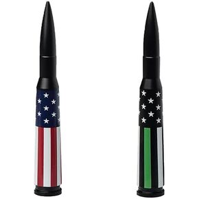 Ecoauto Bullet Hougerenna Replace for Dodge Ram & Ford F150 F250 F350 Super Duty Ford Raptor Bronco Trucks - Design anti -Stroreft - Antenna Radio for Truck 1990 - Current in Kuwait