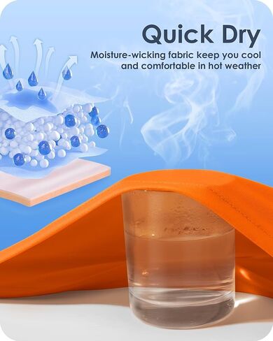 Boladeci Men's UPF 50+ Sun Protection Lightweight Hoodie Shirts Long Sleeve Fishing Shirts SPF UV Hiking Swim in Kuwait