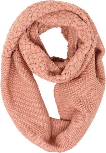 KMystic Womens Thick Knit Winter Warm Infinity Circle Loop Scarf in Saudi Arabia