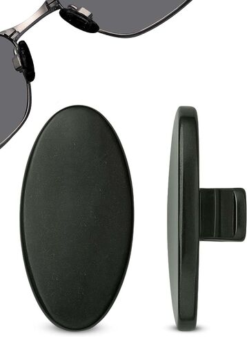 SPORTS WORLD VISION 13mm Push-in/Screw-in Titanium Eyeglass Nose Pads, 1 Pair in Kuwait