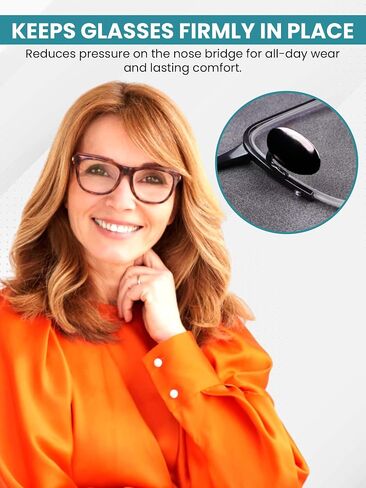 SPORTS WORLD VISION 13mm Push-in/Screw-in Titanium Eyeglass Nose Pads, 1 Pair in Kuwait