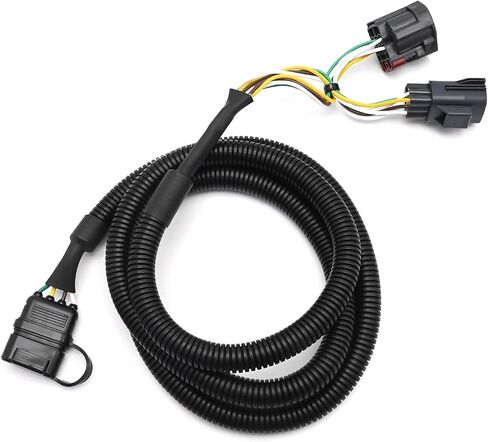 TG-HW2J001B مقطورة الأسلاك تسخير ، 55 بوصة السحب مسطحة السحب مقطورة الأسلاك الأسلاك الاستبدال لجيب وارجر 2 الباب 4 باب 2007-2018 in Saudi Arabia