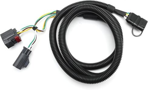 TG-HW2J001B مقطورة الأسلاك تسخير ، 55 بوصة السحب مسطحة السحب مقطورة الأسلاك الأسلاك الاستبدال لجيب وارجر 2 الباب 4 باب 2007-2018 in Saudi Arabia
