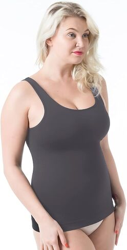 EUYZOU Women's Tummy Control Shapewear Tank Tops - Seamless Body Shaper Compression Top in Saudi Arabia