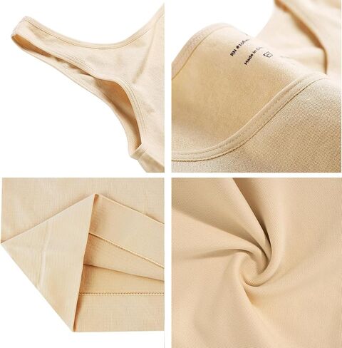 EUYZOU Women's Tummy Control Shapewear Tank Tops - Seamless Body Shaper Compression Top in Saudi Arabia