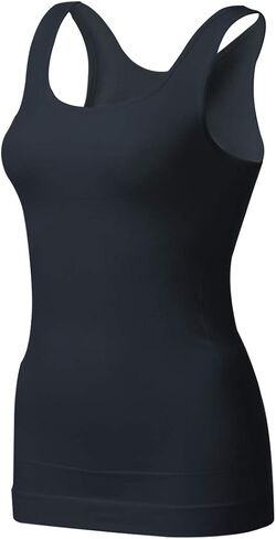 EUYZOU Women's Tummy Control Shapewear Tank Tops - Seamless Body Shaper Compression Top in Saudi Arabia
