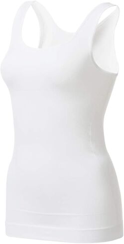 EUYZOU Women's Tummy Control Shapewear Tank Tops - Seamless Body Shaper Compression Top in Saudi Arabia