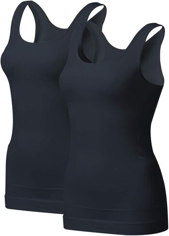 EUYZOU Women's Tummy Control Shapewear Tank Tops - Seamless Body Shaper Compression Top in Saudi Arabia