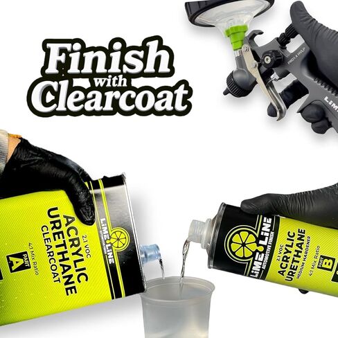 LiME LiNE Intercoat Clear Carrier for Candies, Metal Flake and Powdered Pearls in Kuwait