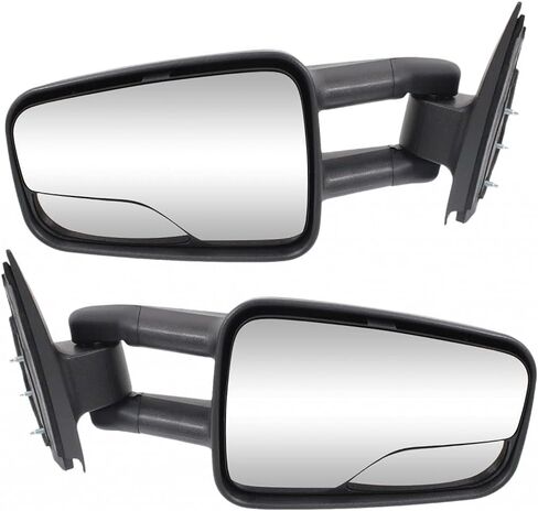 For GMC Yukon XL 2500 2000-2007 Towing Mirror Passenger Side | Manual | Non-Heated | Replacement For 15172059 | GM1321298 in Saudi Arabia