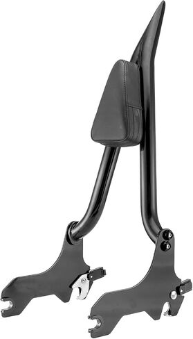 WSAYS 23 "Tall Sissy Bar 1.3" مسند راكب للركاب الدهون سريعًا قابل للفصل مع Harley Softail Deluxe Fat Boy Heritage Standard Springer Classic 2000-2017 ، Chrome in Kuwait