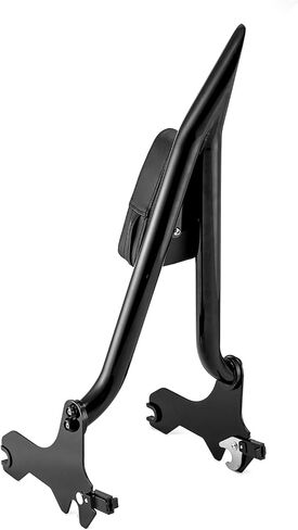 WSAYS 23 "Tall Sissy Bar 1.3" مسند راكب للركاب الدهون سريعًا قابل للفصل مع Harley Softail Deluxe Fat Boy Heritage Standard Springer Classic 2000-2017 ، Chrome in Kuwait