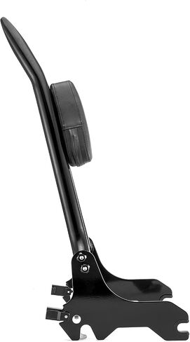 WSAYS 23 "Tall Sissy Bar 1.3" مسند راكب للركاب الدهون سريعًا قابل للفصل مع Harley Softail Deluxe Fat Boy Heritage Standard Springer Classic 2000-2017 ، Chrome in Kuwait