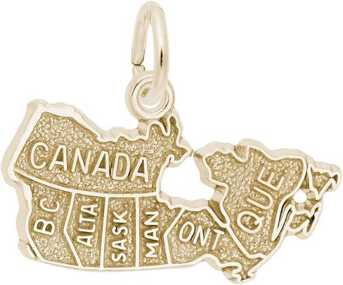 Rembrandt Canada Map Charm in Saudi Arabia
