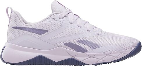 Reebok Women's NFX Trainer Sneaker, Chalk/Washed Clay/Footwear White, 6 in Saudi Arabia