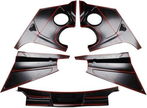 Crosselec Carbon Carbon Style Engine Compartment Propartment Propray Cover Cover Assories for Chevrolet Corvette C8 2020-2025 in Kuwait
