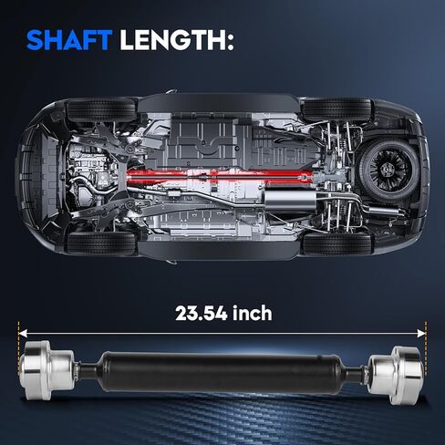 Front Drive Shaft Assembly Fit for Dodge Durango 2011-2025, for Jeep Grand Cherokee 2011-2021, Driveshaft Assembly Prop Shaft Replace for 938-140 (Only Fit AWD, 2 Speed Transfer Case) in Kuwait