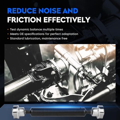 Front Drive Shaft Assembly Fit for Dodge Durango 2011-2025, for Jeep Grand Cherokee 2011-2021, Driveshaft Assembly Prop Shaft Replace for 938-140 (Only Fit AWD, 2 Speed Transfer Case) in Kuwait