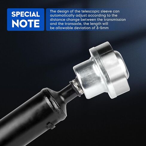 Front Drive Shaft Assembly Fit for Dodge Durango 2011-2025, for Jeep Grand Cherokee 2011-2021, Driveshaft Assembly Prop Shaft Replace for 938-140 (Only Fit AWD, 2 Speed Transfer Case) in Kuwait