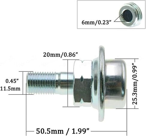 مثبط نبضات ضغط حقن الوقود F201-20-180 لـ 1998-2003 323 1.5L OE 195250-0290 استبدال in Saudi Arabia