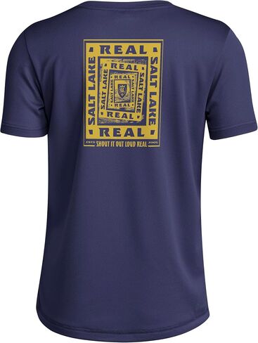 adidas Kids' Real Salt Lake Pre-Game Short Sleeve T-Shirt in Saudi Arabia