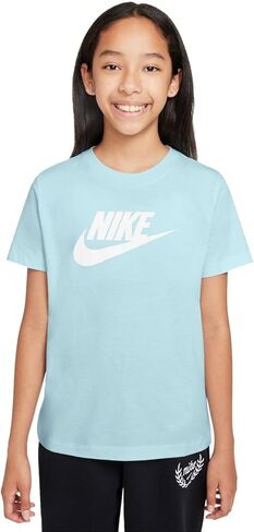Nike Boys' Sportswear Icon Futura Tee (Little Big Kid) in Saudi Arabia