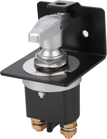500A High Current 12V-36V Battery Cut Off Switch with Lock-Out Plate, Replace 20247, Waterproof Master Battery Disconnect Switch Fixed Handle Isolator for Car, Truck, RV, Yacht, Boat in Saudi Arabia