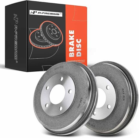طبول فرامل القرص الخلفية A-Premium متوافقة مع Ford Escape 2001-2007 & Mazda Tribute 2001-2006 & Mercury Mariner 2005-2007 ، Sport Utility و Driver and Passenger Side in Saudi Arabia