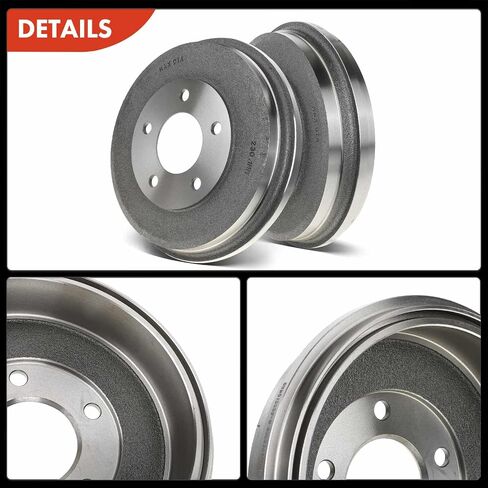 طبول فرامل القرص الخلفية A-Premium متوافقة مع Ford Escape 2001-2007 & Mazda Tribute 2001-2006 & Mercury Mariner 2005-2007 ، Sport Utility و Driver and Passenger Side in Saudi Arabia