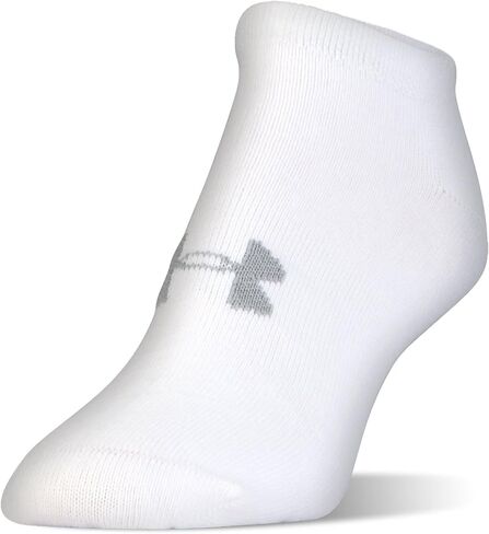 Under Under Armor Women's Courned Cotton No Show Sinwer Socks (6 Pack) in Saudi Arabia