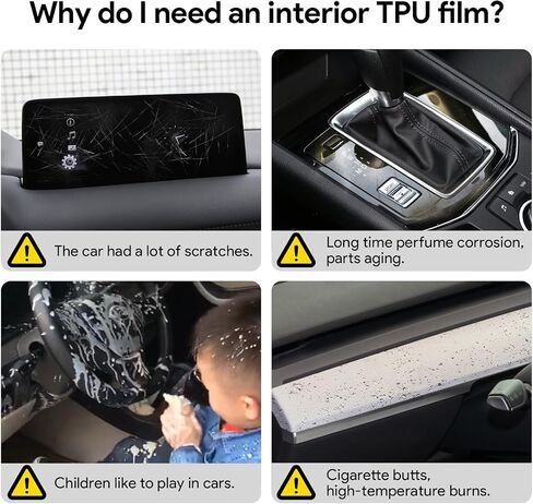 PPF Precut 8.5Mil Car Paint Protective Film for Mazda CX-5 2023-2024 TPU HD Film Scratch Protector Interior Accessories Accessories in Kuwait