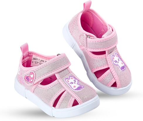 STOVEL'S Toddler Sandals for Boys & Girls – Lightweight Closed-Toe Shoes with Hook & Loop, Non-Slip Sole, Sizes 5–10 in Saudi Arabia