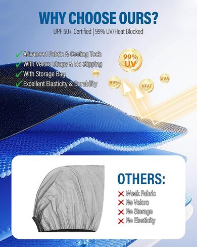 Car Window Shades 2 Pack, FOLUMAD Side Car Window Rear Sun Shades for Baby, Anti-UV Protection Breathable Mesh Camping Window Covers for Truck SUV, Protect Privacy for Kids, Family in Saudi Arabia