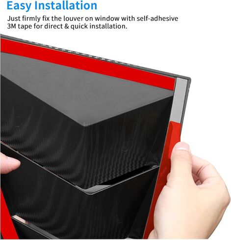 النافذة الجانبية الخلفية المتوافقة مع طراز تسلا Y 2020 2021 2022 2023 2024 Sunshade الجانبي الجانبي تنفيس مغرفة الأغطية الستائر 2pcs (أسود لامع) in Kuwait
