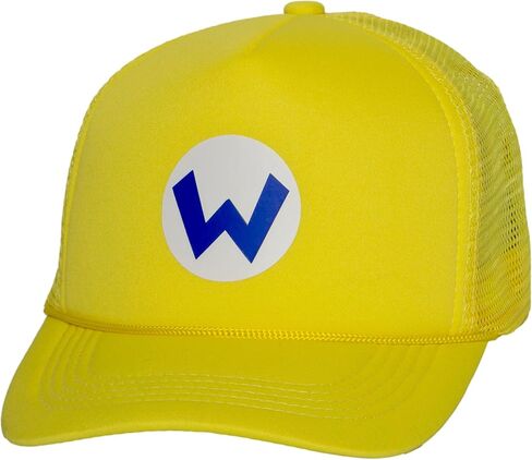 البالغين ماريو هات Trucker Cosplay Costume Plummer Bros Cap in Kuwait