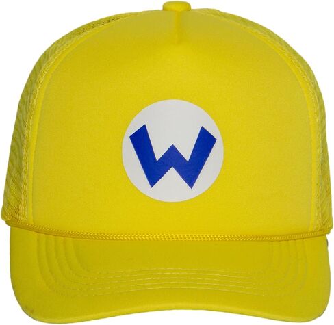 البالغين ماريو هات Trucker Cosplay Costume Plummer Bros Cap in Kuwait