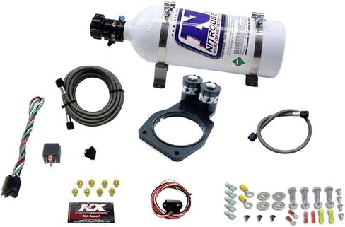 Nitrous Express - 10-15 Chevrolet Camaro Nitrous Plate Kit (50-150HP) w/5lb Bottle (20931-05) in Saudi Arabia