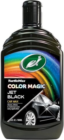 Turtle Wax 52708 Color Magic Car Paintwork Polish يستعيد اللون والتألق الأسود 500 مل in Saudi Arabia