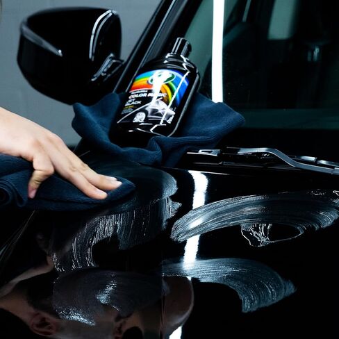 Turtle Wax 52708 Color Magic Car Paintwork Polish يستعيد اللون والتألق الأسود 500 مل in Saudi Arabia