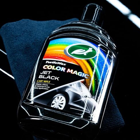 Turtle Wax 52708 Color Magic Car Paintwork Polish يستعيد اللون والتألق الأسود 500 مل in Saudi Arabia