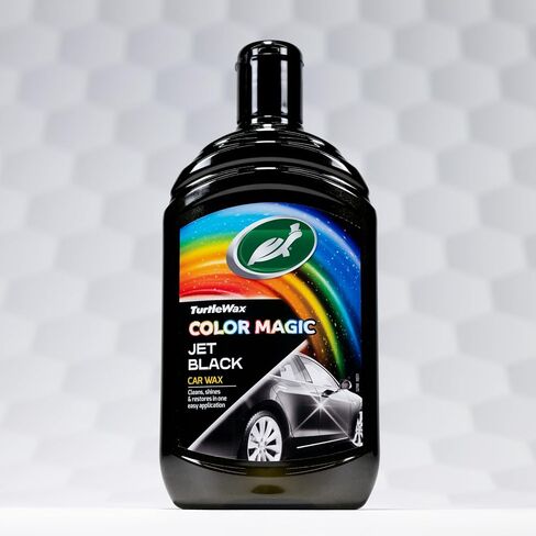 Turtle Wax 52708 Color Magic Car Paintwork Polish يستعيد اللون والتألق الأسود 500 مل in Saudi Arabia