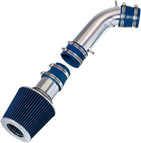 Rtunes Racing Short Ram Air Intake Kit + Filter Combo Compatible For 96-98 4Runner 3.4L / 95-98 T100 / Tacoma 3.4L (Red) in Saudi Arabia