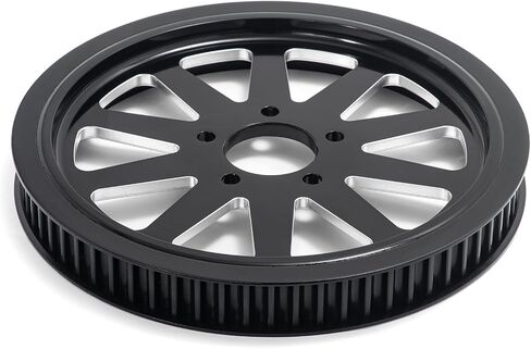 TOFR Rear Pulley 66 Tooth 1" Spoke for Harley Touring Electra Glide Road King 07 08 Dyna 07-17 Softail FLST FLS FXSTD 07-11 in Saudi Arabia