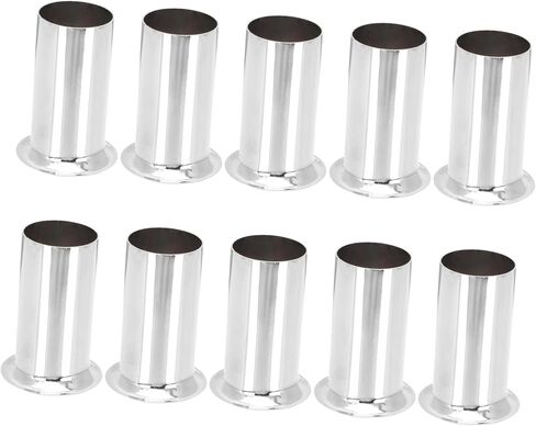 Popetpop 10pcs الحديد الثريا المصباح الأكمام قاعدة الثريات على النمط الأوروبي. in Saudi Arabia
