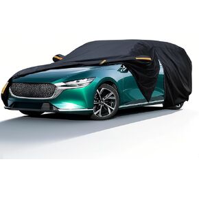 600d مقاوم للماء غطاء السيارة مخصص لصالح Jeep Wrangler 2 Door (1987-2025) JL JK TJ YJ CJ ، غطاء السيارة في الهواء الطلق مقاوم للماء كل الطقس للسيارات حماية من الثلج المطر in Kuwait