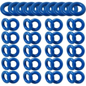 XspeDoNline Blue Fuel Counter-Rings O-Rings Set 50 PCS متوافقًا مع مختلف طرازات المركبات ، مجموعة الإصلاح الشاملة (7.52 مم × 3.53 مم) ، جديد in Saudi Arabia