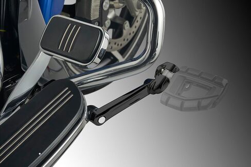 Ciro Frame Mounted Adjustable Highway Peg Mounts Kit (Black, Standard No Pegs) in Saudi Arabia