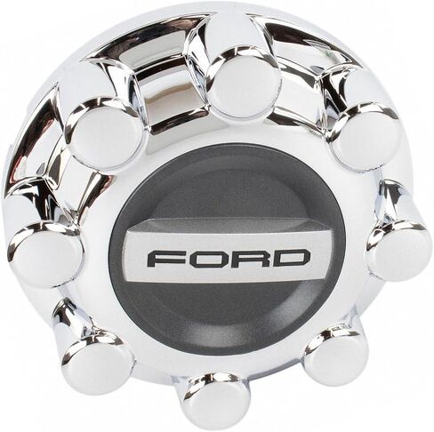 2017-2020 Ford F-250 F-350 OEM Front/Rear Chrome/Black Center Wheel Hub Cap HC3Z1130J in Saudi Arabia
