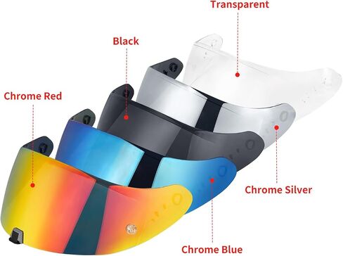 T520 Helmet Visor for ST1400 R1 - T520 ST1400 R1 Face Shield Helmet Visor Accessories (Clear) in Kuwait